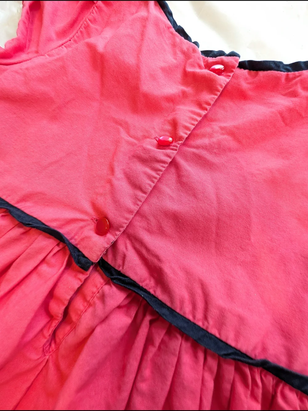 BabyGAP Pink Paris Poodle Sailboat Fishing Scene Dress W/ Tulle Slip Girls 4T